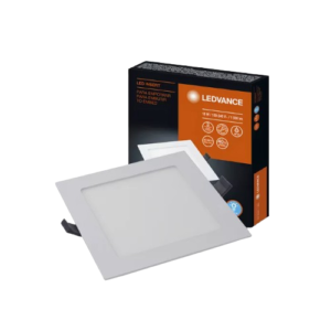 Painel LED Embutir 18W Quadrado 22cm - Ledvance