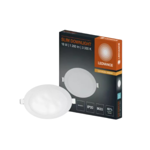 Painel LED Embutir 12W Redondo 17cm – Ledvance