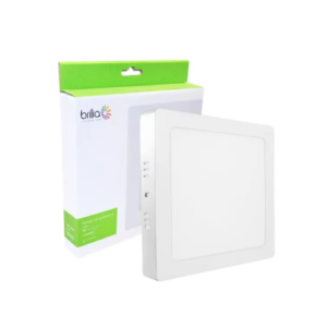 Painel LED SOB 12W 17X17cm bivolt - Brilia