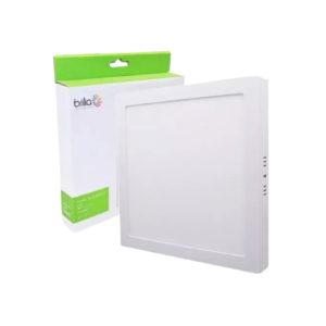 Painel LED Sobrepor 18W Quadrado 22cm - Brilia