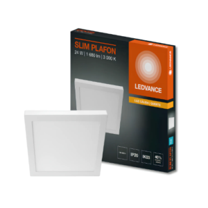 Painel LED Sobrepor 24W Quadrado 30cm - Ledvance