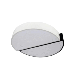 Plafon Revis Redondo Branco e Preto 30W - Altaluce