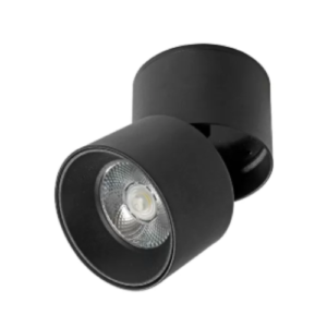 Spot LED Sobrepor ALNY 10W 3000K Preto - Nordecor